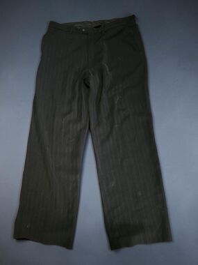 Claiborne Black Men’s Dress Pants 10 Inche Leg Opening